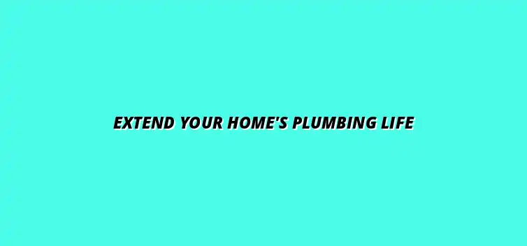 How to extend the life of your homeâs plumbing